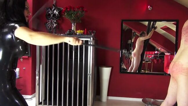 Ezada Sinn - Hard Whipping The Slave On The Cross Clips4Sale