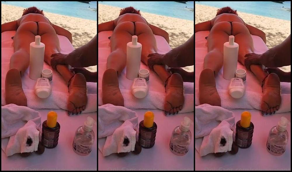 Meryann Aka Solesqueenrd Onlyfans Hello Guys Here I Leave You A Little Bit Of My Massage From Last Monday In One Of My Favorite Beach