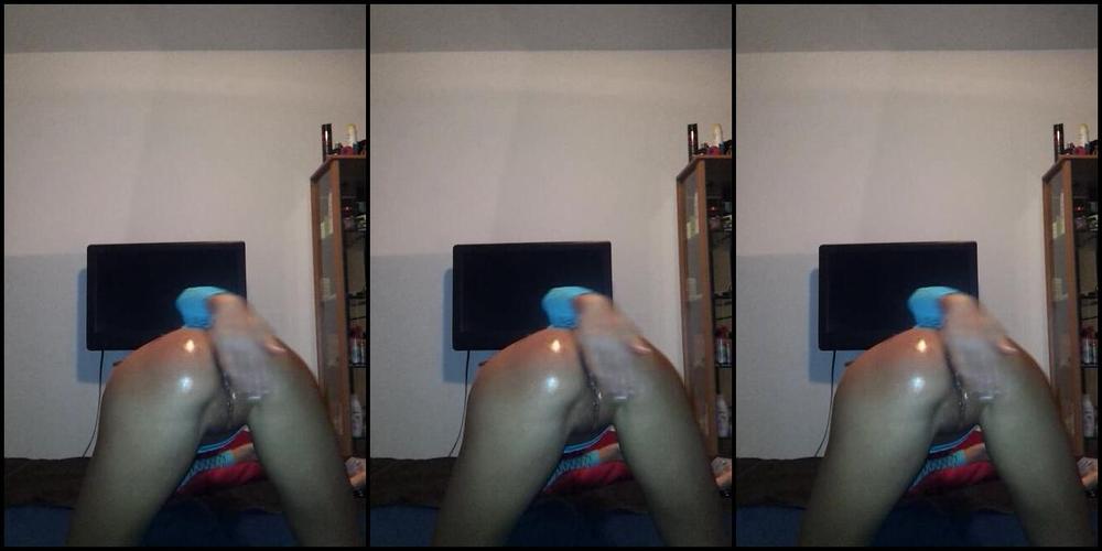 Anal, Ass Fetish, Big Toys, Oil, Anal Play wetcameltoe_ first anal big toy hd video ManyVids