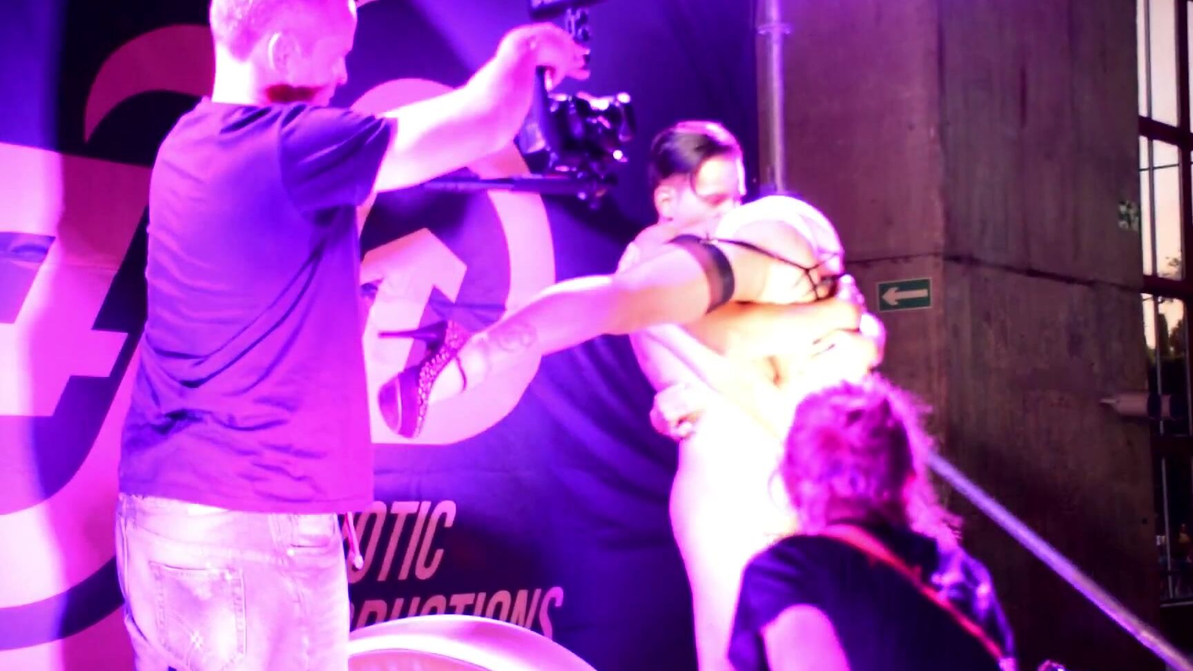 Aixmen Paris Beautifull Show Of Clea Gaultier At Madrid