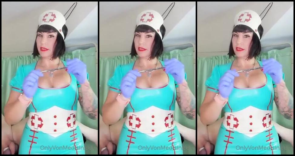 Mistress Ava Von Medisin Aka Avavonmedisin Onlyfans Yes Your Cock Has Been Released From Chastity But Only So I Can Probe It With