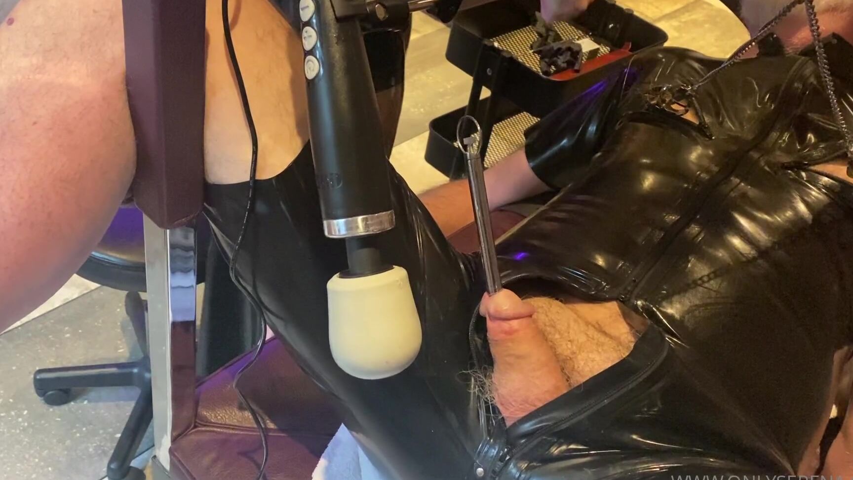 Goddess Gynarchy Sounding My Latex Clad Slave