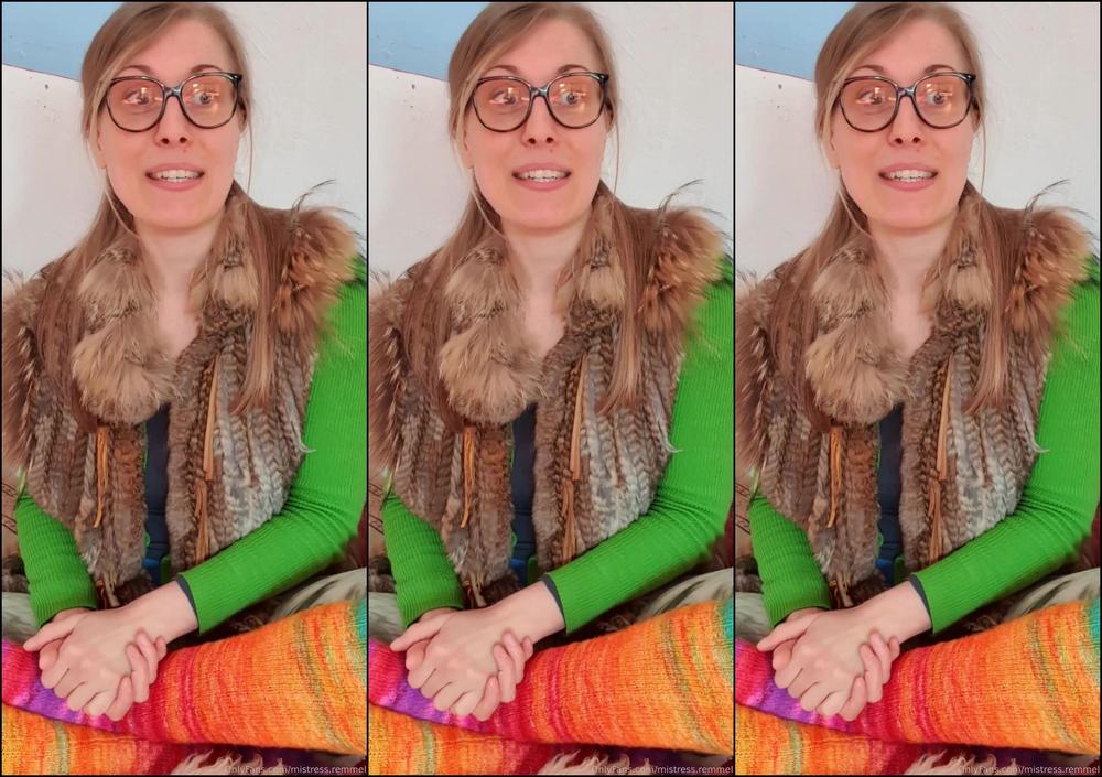 Mistress Remmel Ein Kleines Video Zum Thema Wunschvideoscustom Videos