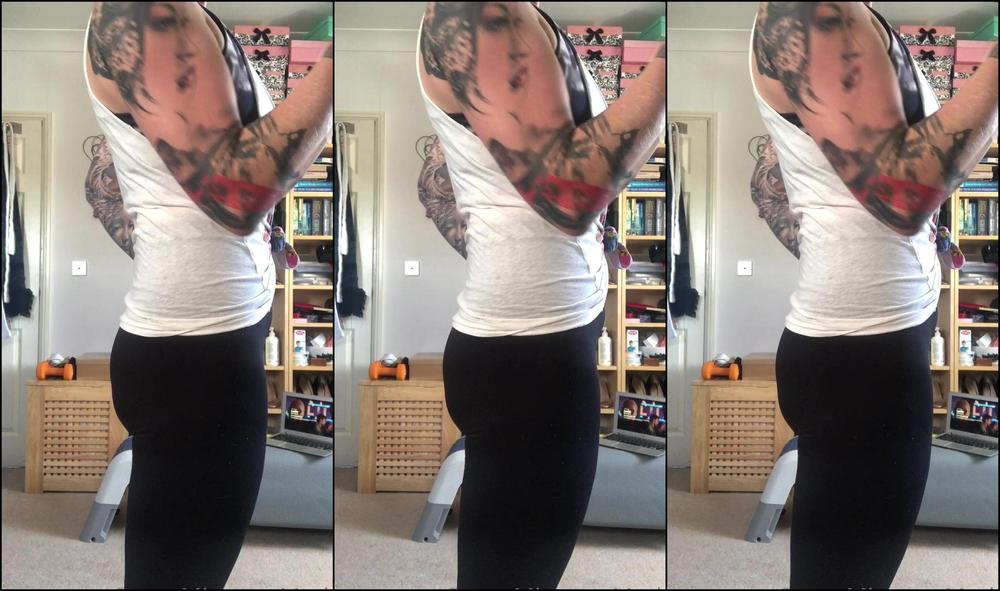 Miss Ruby Marks Fitness Voyeur Bicep Tricep Supersets X Bicep Curl X Trice