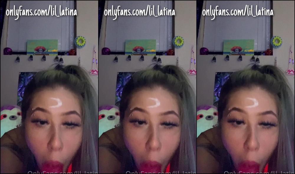 Lil Latina Sloppy Toppy With Some Dirty Talk I Usually Don T Talk In My Videos So This Is A N