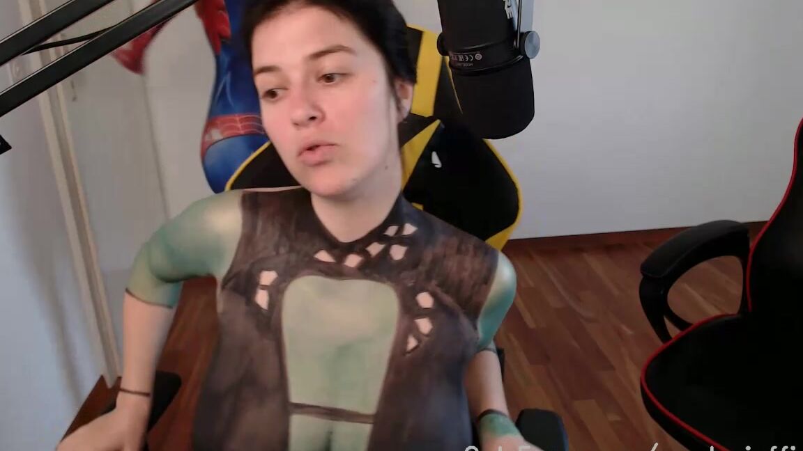 Madygiofficial St Strem Bodypainting With Daphnelain