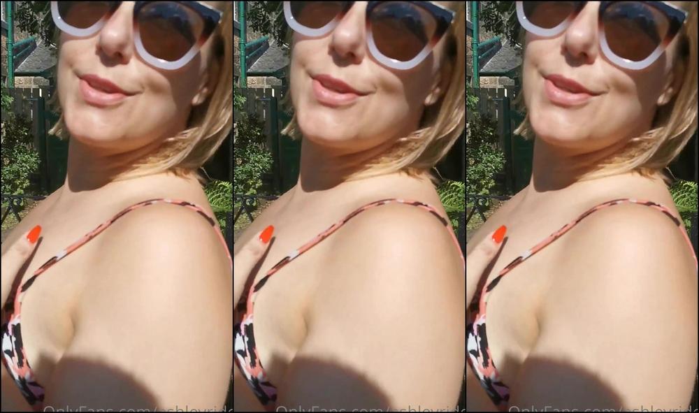 Ashleyrider Flash My And Pussy Outside In Public I Could Get Caught