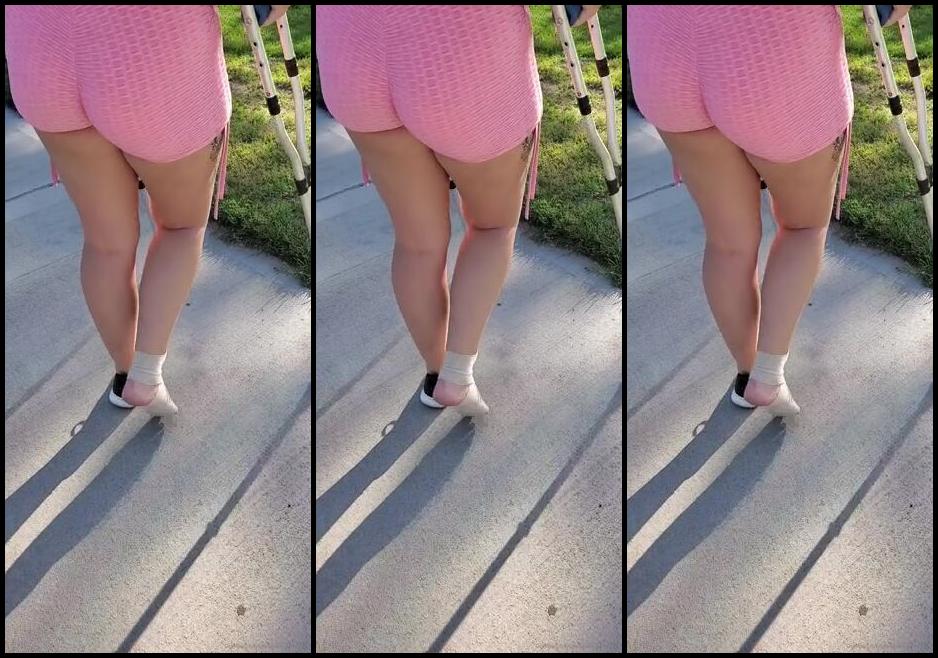 Austin Summers Nicknamed Pedipanty7 Premium Onlyfans Follow Me As I Crutch And Hobble My Way Around I Rolled My Ankle In A Gopher Hole Again And 3 L1