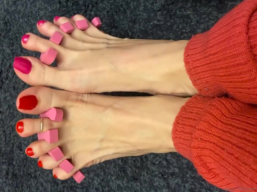 Catprincessfeet Onlyfans Nobody Guessed It Red Pink Tip If You Lve Me 9