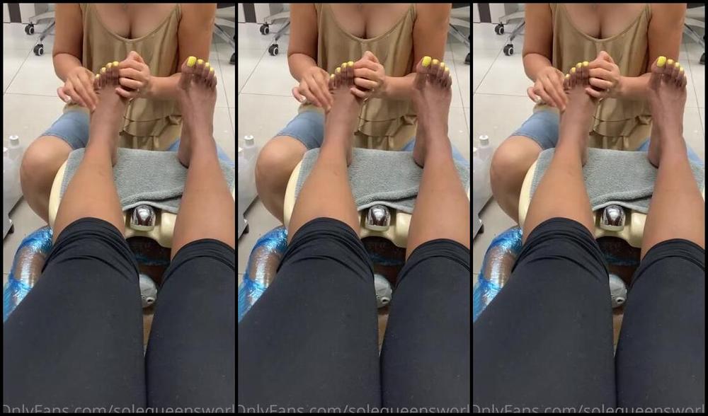 Sole Queen Nicknamed Solequeensworld Onlyfans The Whole Time I Was Getting This Massage I Was Thinking About How Much Better