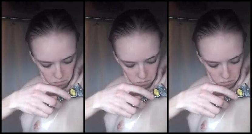 Chastity Sparkss Shaving Part