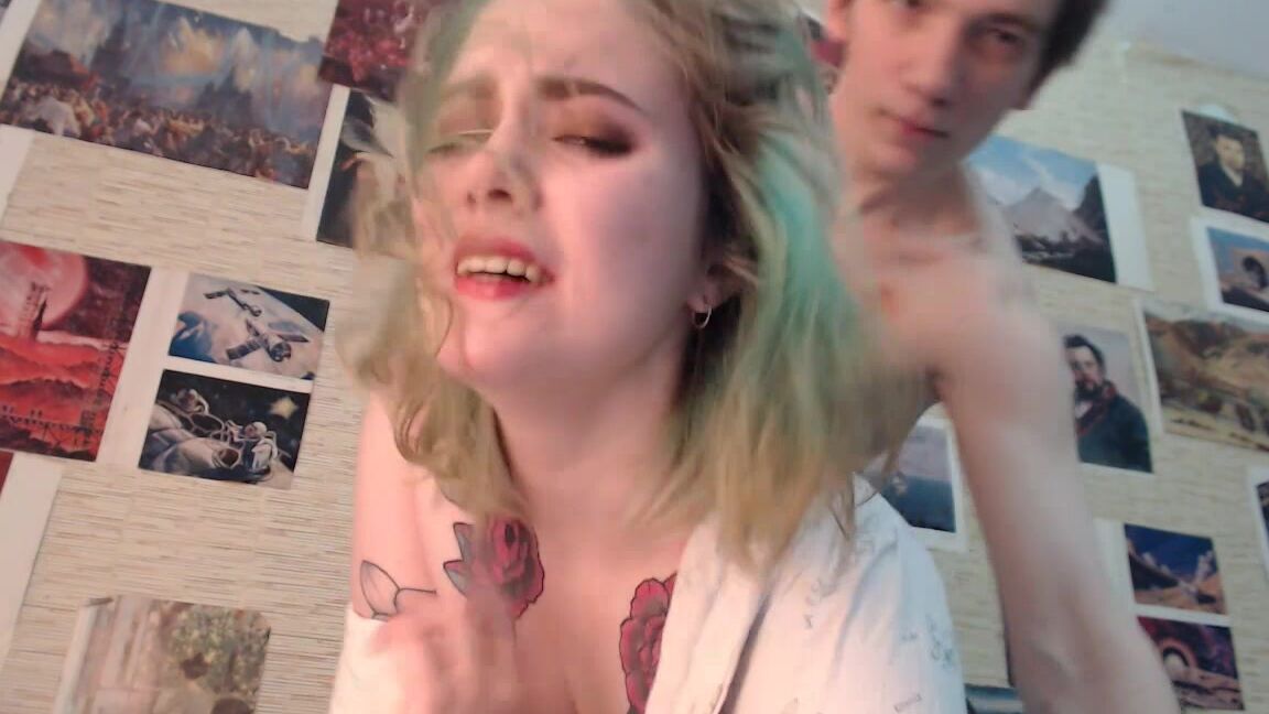 Eye Contact, Face Fetish, Small Tits, Tattoos, Webcam stacymoon i filmed hot fucking facing the cam ManyVids