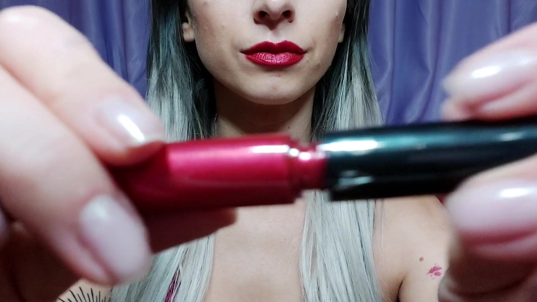 Moneygoddessscc Asmr Red Lips