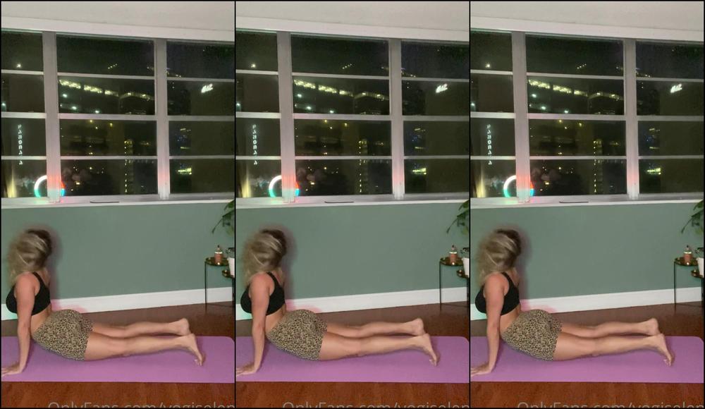 Yogiselene Easy Follow Along Wind Down Stretch With My Favorite Pose Headstand You Can Increase The
