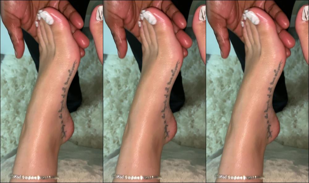 Feetbysvett Had A Long Day Of Doing House Chores And Shooting Perfect Way To End The Night Oil Mess