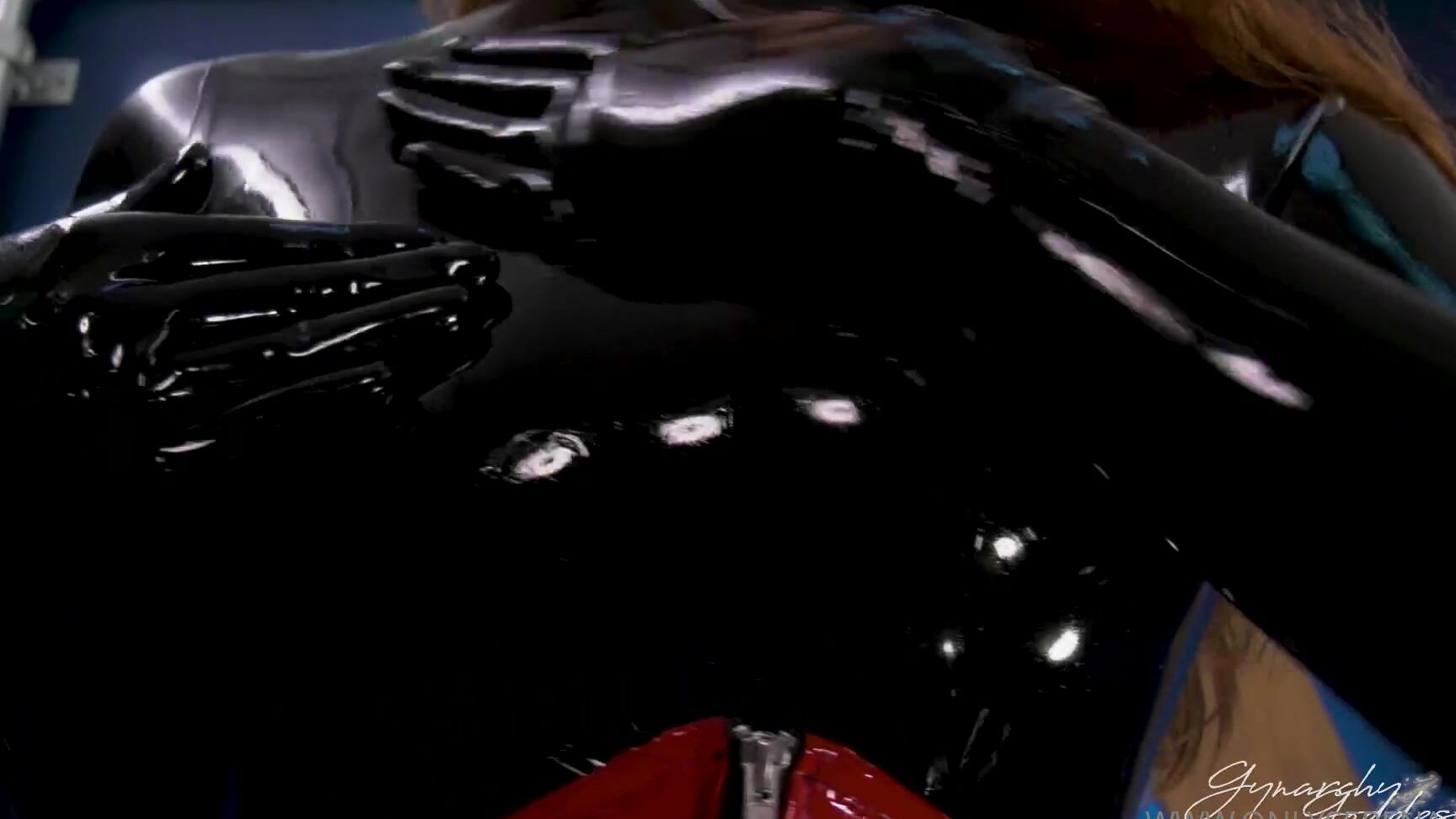 Gynarchygoddess Latex Shine Voyeur P Hd Original Video What A Lucky Little Voyeur You Are Today I