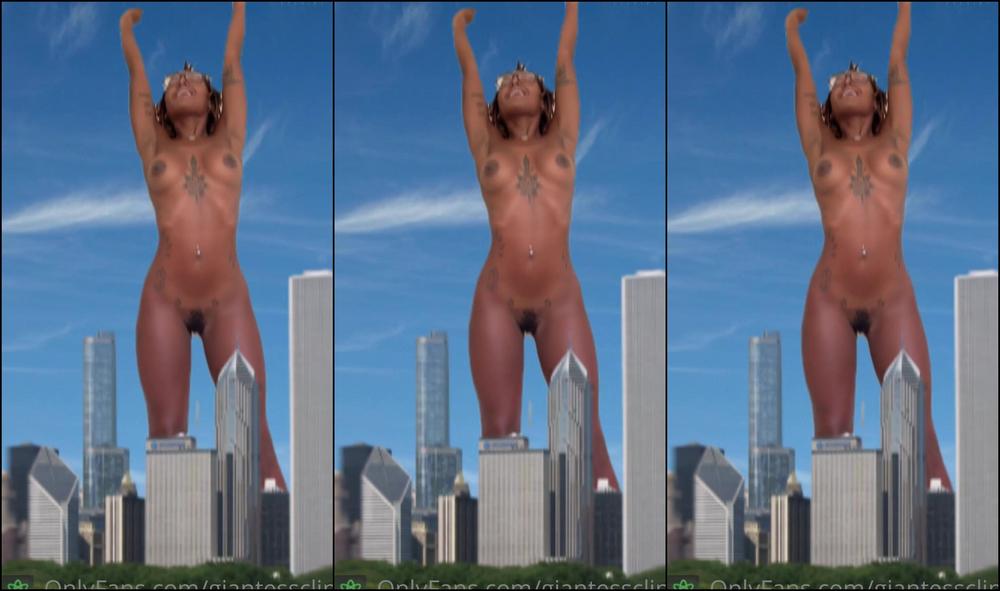 Giantessclips Goddess Shows Her Power With Giantess Growth Starring Ronnie Itsronnniieee For More Ro