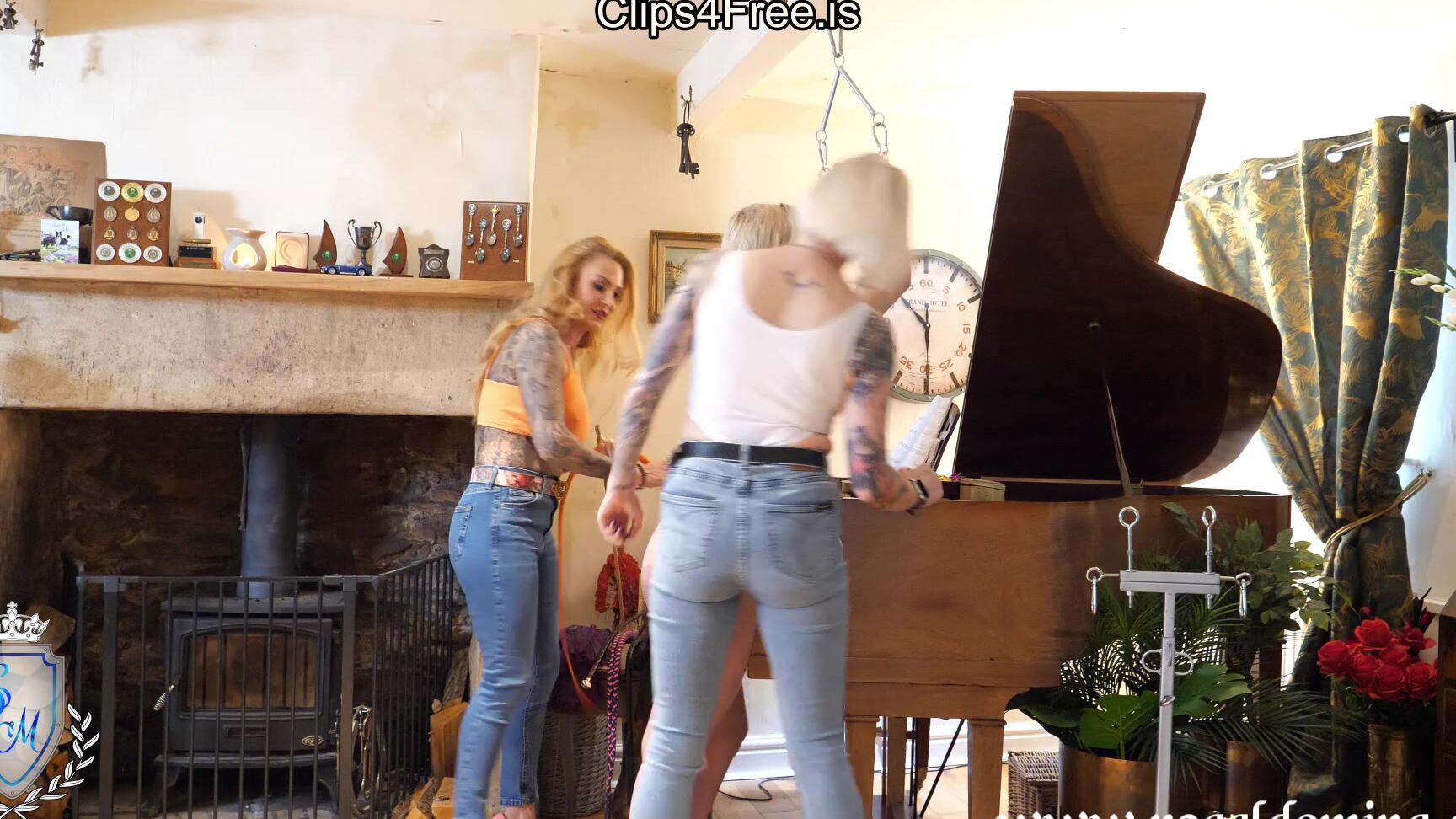 "Miss Suzanna Maxwell, Miss Ruby Marks" Femdom, Corporal Bdsm, Flogging, Whipping, Female Domination Miss Suzanna Maxwell, Miss Ruby Marks - Marking Marlie clips4sale.com