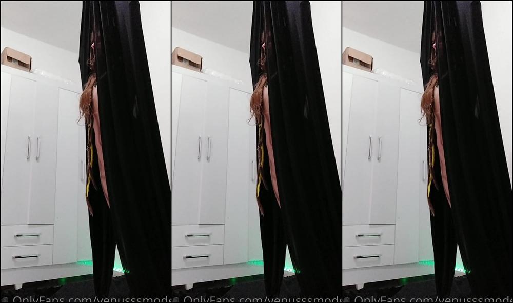 Venusssmodel 406371553 06 08 2020 Making Of With Spacatto In Aerial Silks