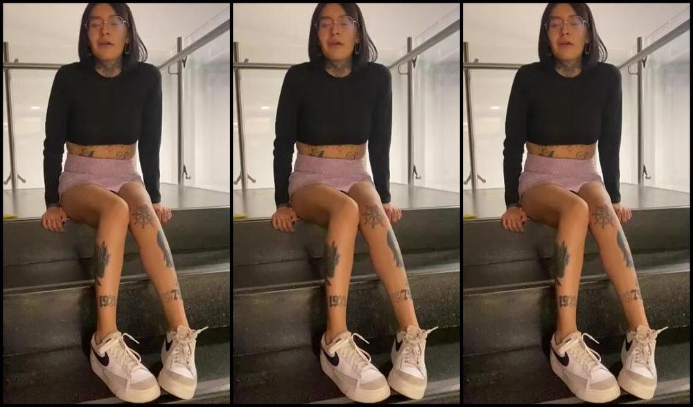 Viankasoles Nicknamed Viankasoles Onlyfans I Had A Great Weekend I Masturbated On A Parking Lot And A Mall Stairs And2