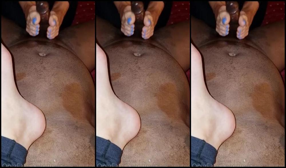 Toesbeforebros Onlyfans Sophia Was Stroking Me With Her Aqua Green Toes Whilst Melody Mack Was Caressing My Dick