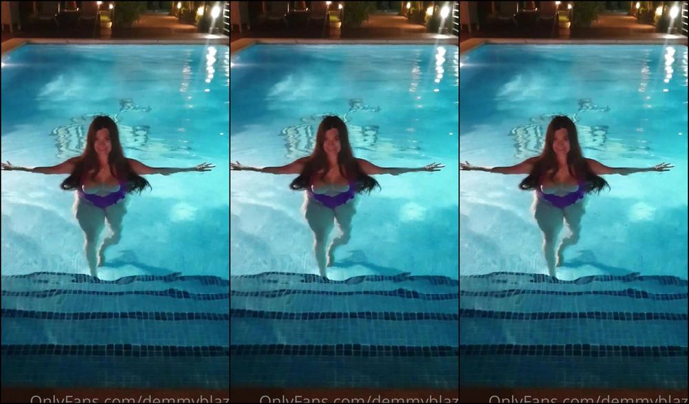 Demmyblaze Onlyfans Com Cheryl Bloss And Me Had Some Fun In Swimm