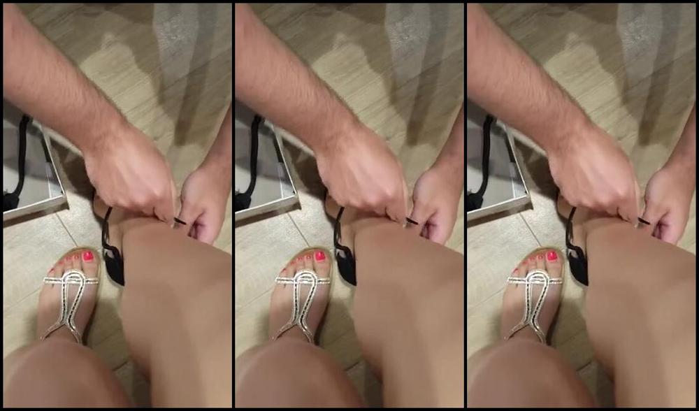 Yourgoddessanna51K Nicknamed Yourgoddessanna1 06 23 2024 Onlyfans Video This Is The Only Way To Try On New Shoes In The Store With My Walking