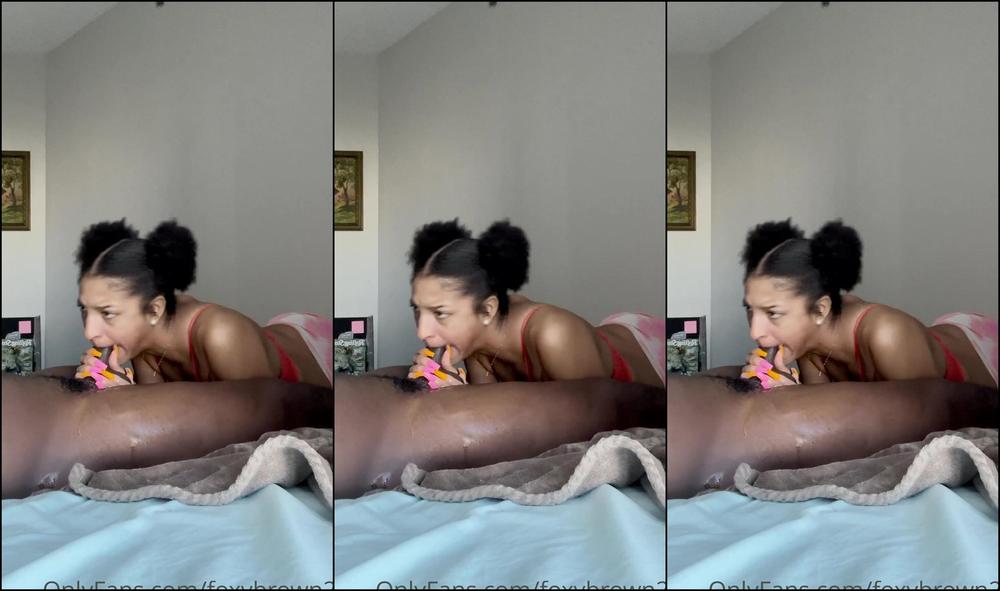 Foxybrown I Love Sucking Dick Just Check Out How Much