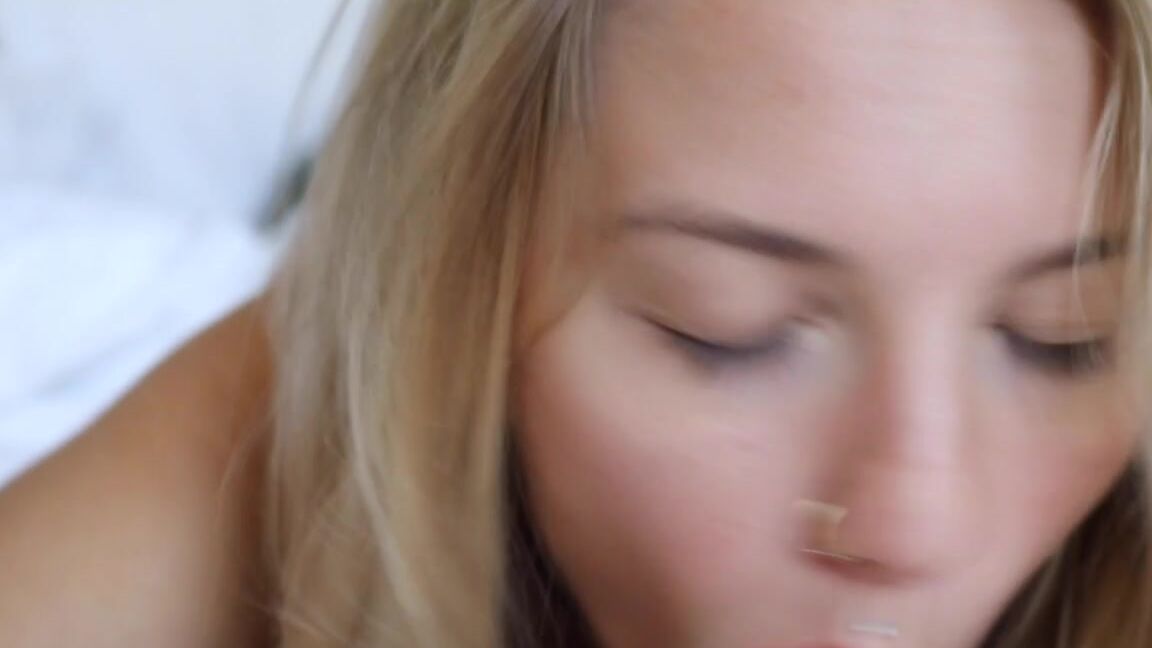 Dildo Sucking, Blow Jobs, Wet & Messy, Blonde, All Natural lilyivy messy blowjob in amsterdam ManyVids