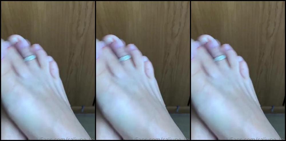 Caliupe Feet Nicknamed Caliupe Feet Foot Fetish 02 23 2022 Onlyfans Video Good Morning Love Natural And Clean Nails I Love It I Wanna Put This In