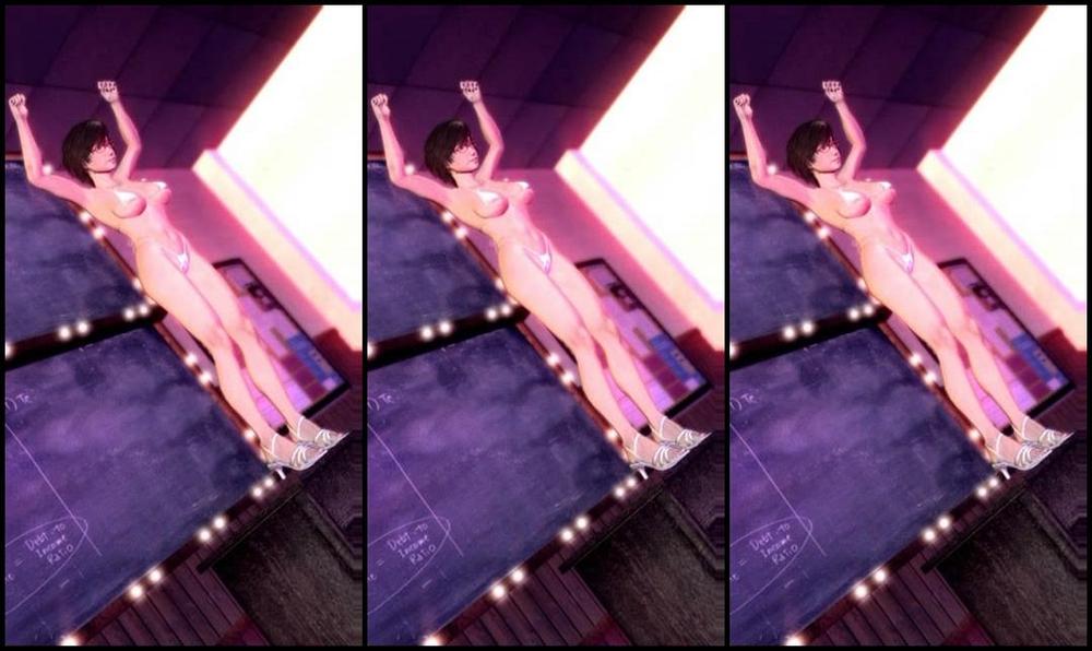 3D Breasts Strip Reiko Sexy Dance 3D Mix