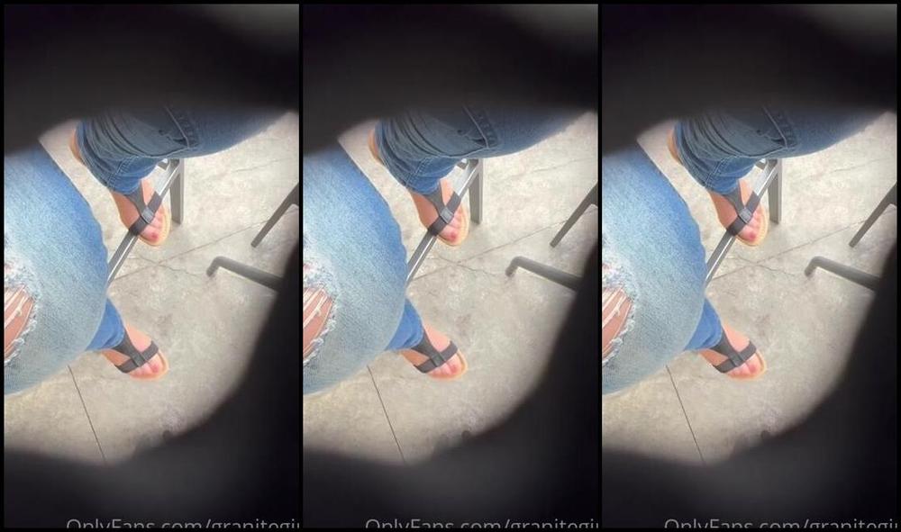 Shawna Nicknamed Granitegirl Onlyfans Public Pantyhose Feet In Sandals