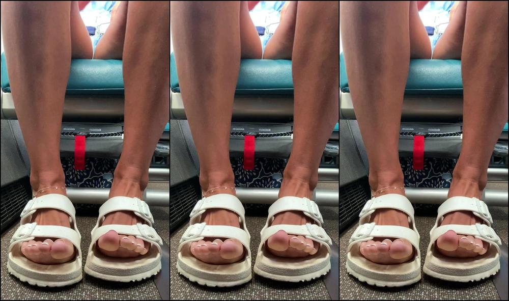 Goddesstalltasha 463176031 06 24 2020 Took This Little Tease On The Flight Over To Kauai Amp We Just Landed Would You