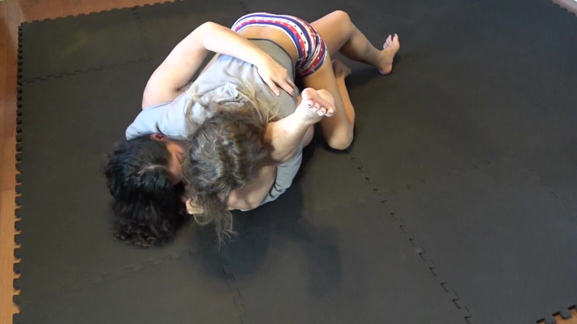 Lora Cross Bts Wrestling Lesson By Kim Chi