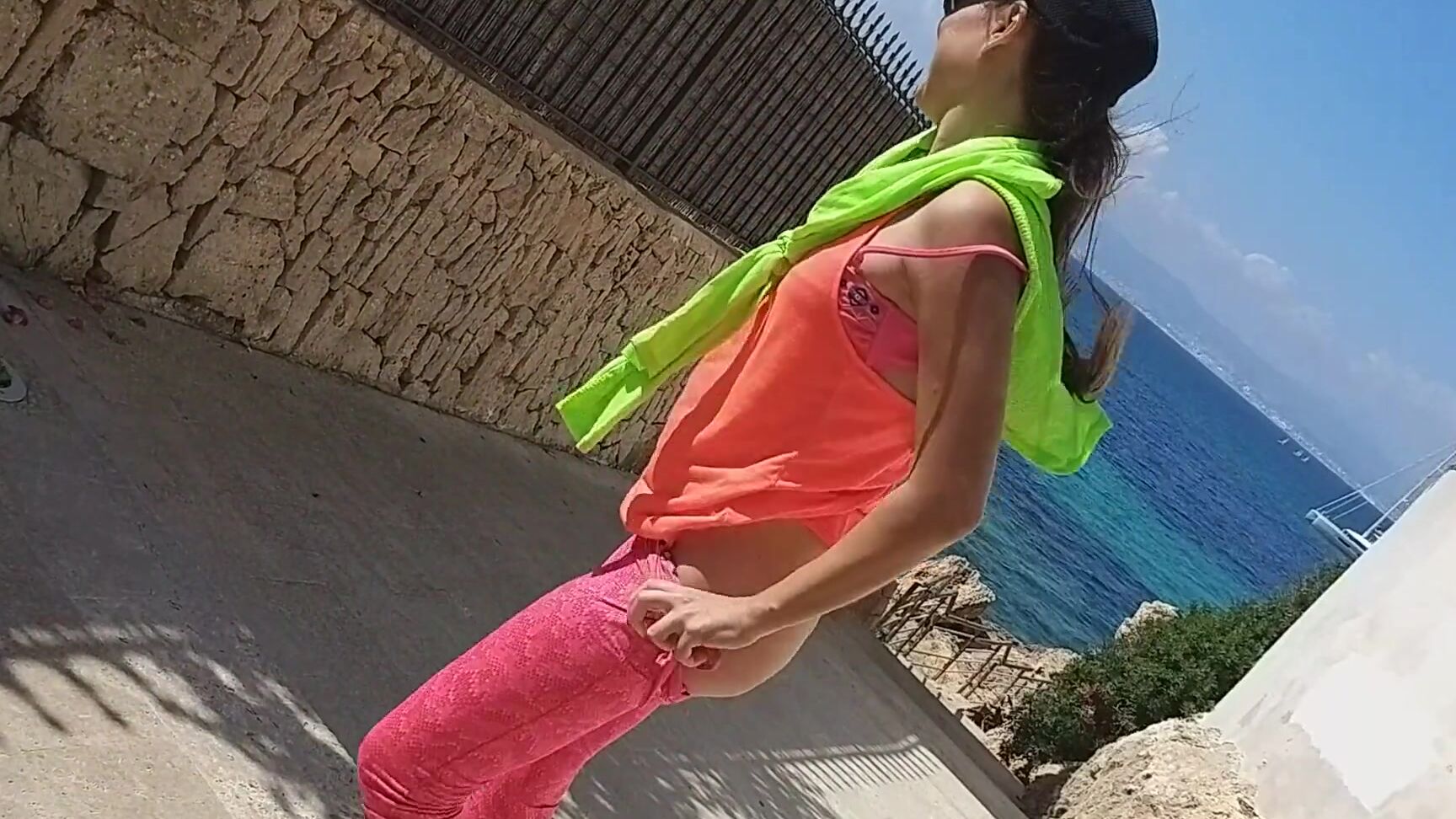 My Wife SexyDreams Exibitionism and Public PEE during my morning sports activity Pornhub