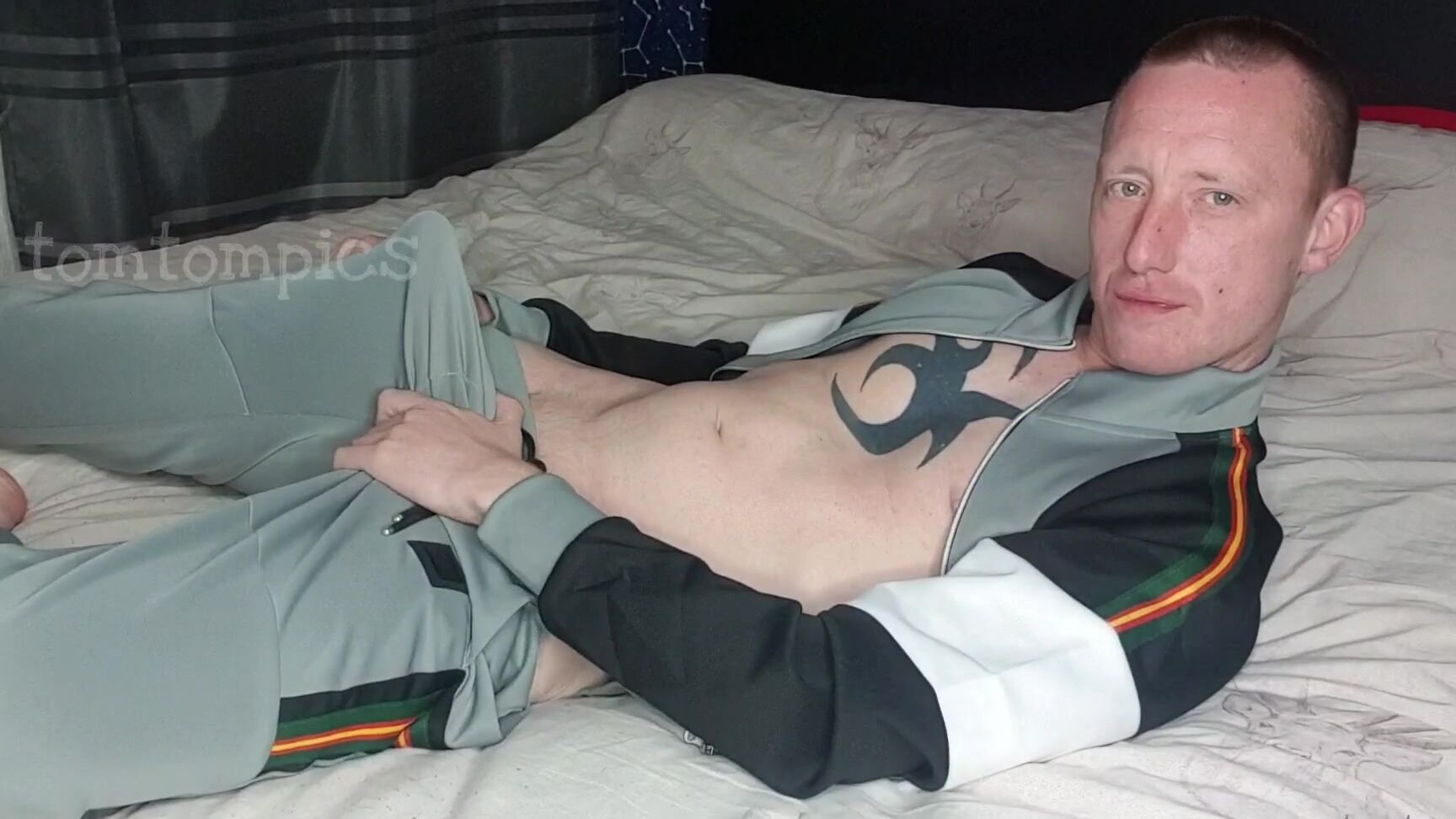 Tomtompics Grey Trackies And A Hard Cock Always Make A Great Combination Usually Ends With Me Cu