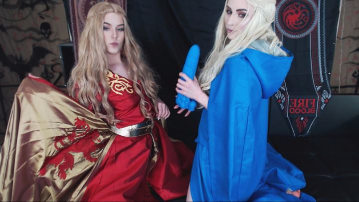 Anal, Blowjob dollfacemonica daenerys and cersei filling up all holes