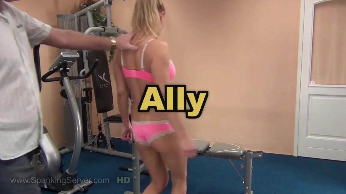 Faphouse Ally Ass Hole Whipping In The Gym