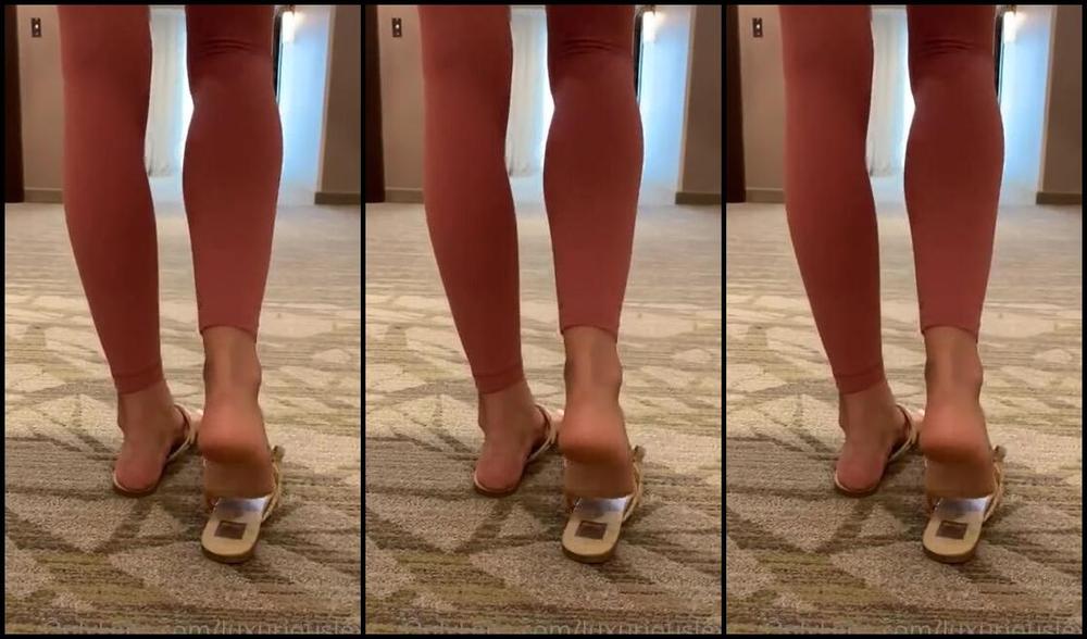 Luxuriouslexi Nicknamed Luxuriouslexi Onlyfans Candid Walking Clip Catch A Glimpse Of My Bare Soles As A Walk Away October2020 Footfetish Ba