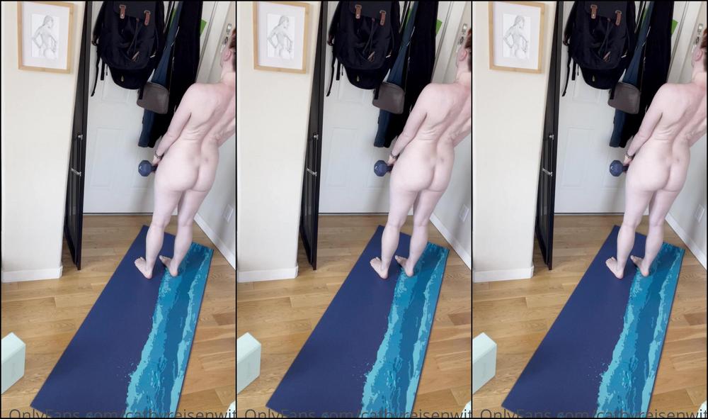 Cathyreisenwitz 2151431471 07 02 2021 Naked Stoned Workout