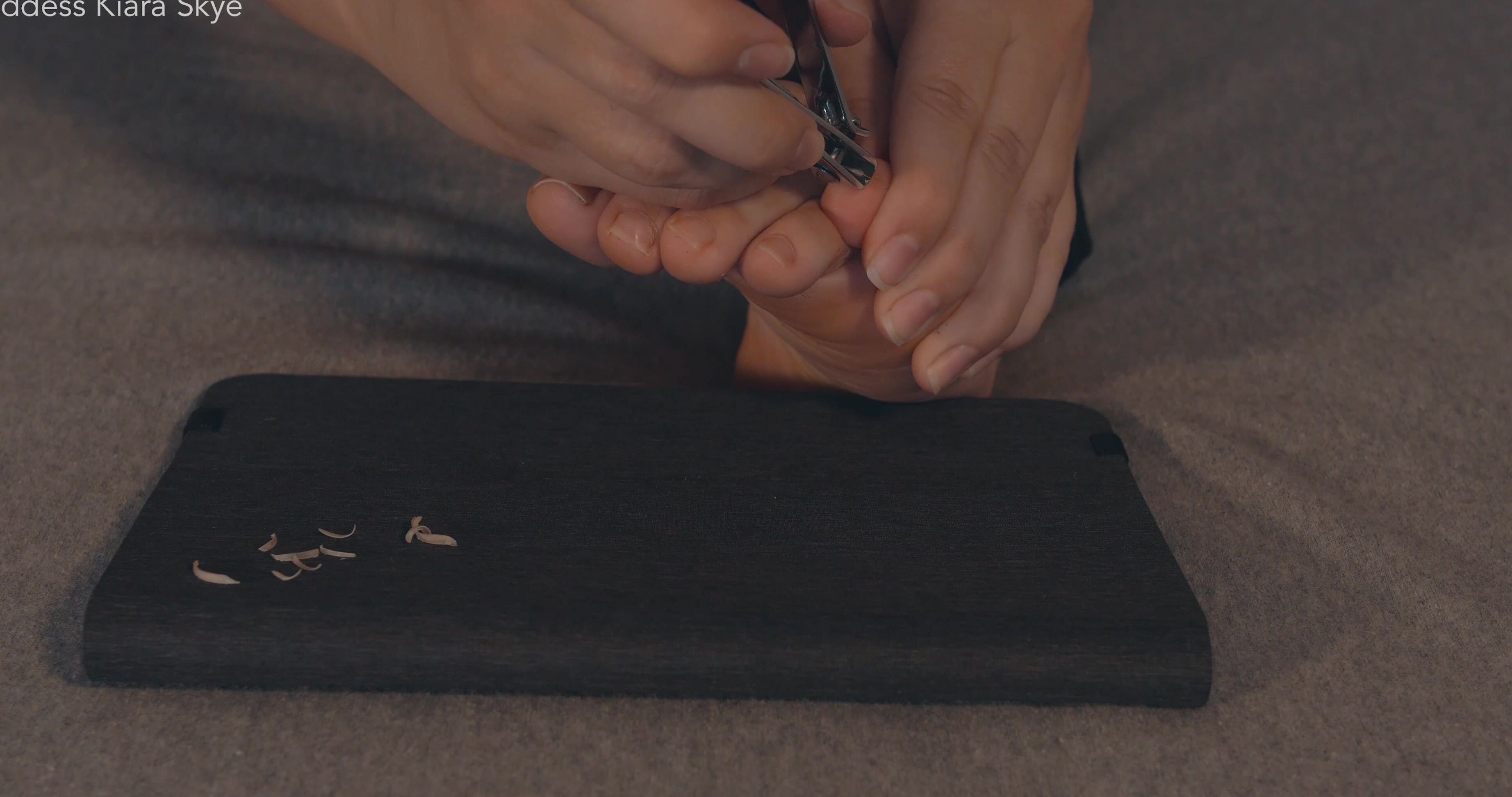 Kitten Kiara Cb Natural Toenail Clipping And Humiliation