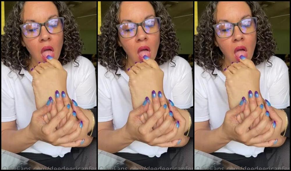 Deedeericanfeet Onlyfans As Requested Selfworship