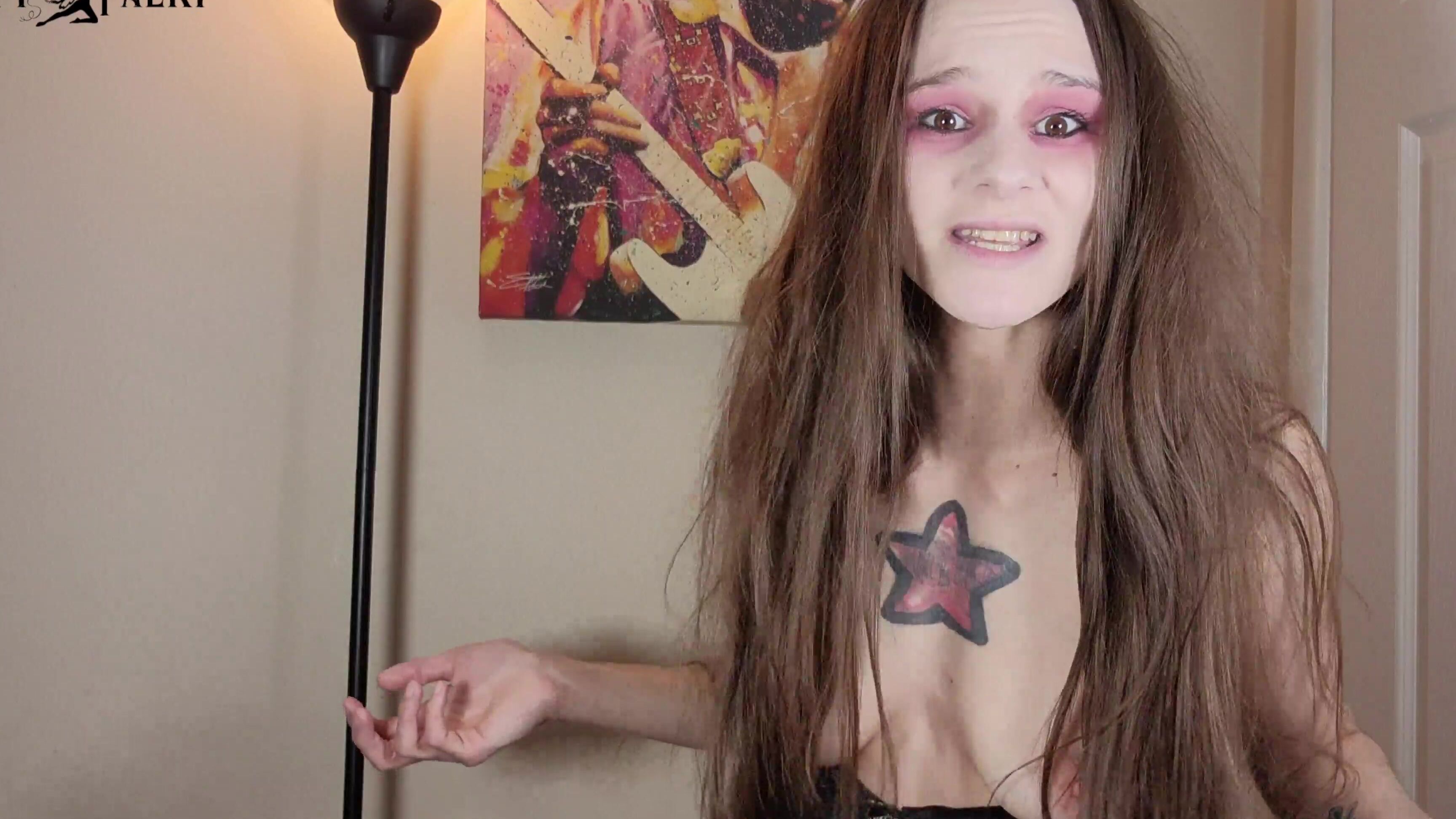 "Katy Faery" 4k, joi, masturbation humiliation, punk rockers, sph 4K Sexy Punk Rock Chick SPH JOI manyvids