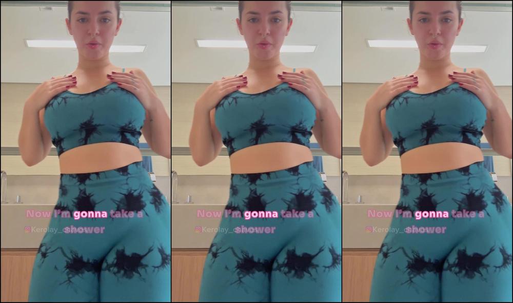 Kerolaychaves 3266355037 04 05 2024 Acabei De Treinar Perna E Bumbum To Bem Suadinha E Cansada Agora Vou Pra O