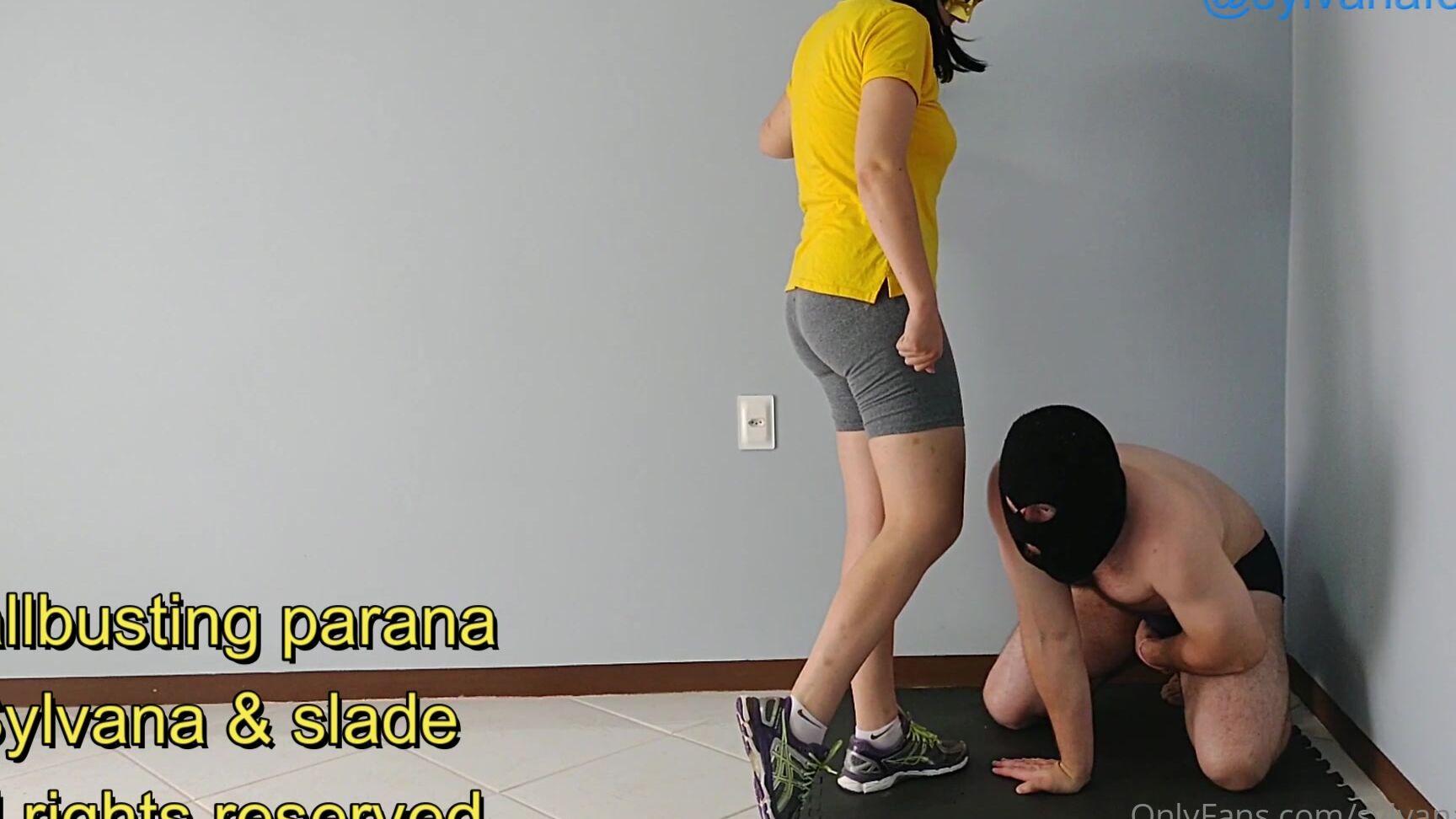 Sylvanafeet I Used My Running Shoes To Make Hard Kicks And Test The Power Of My Legs Furyous Beca