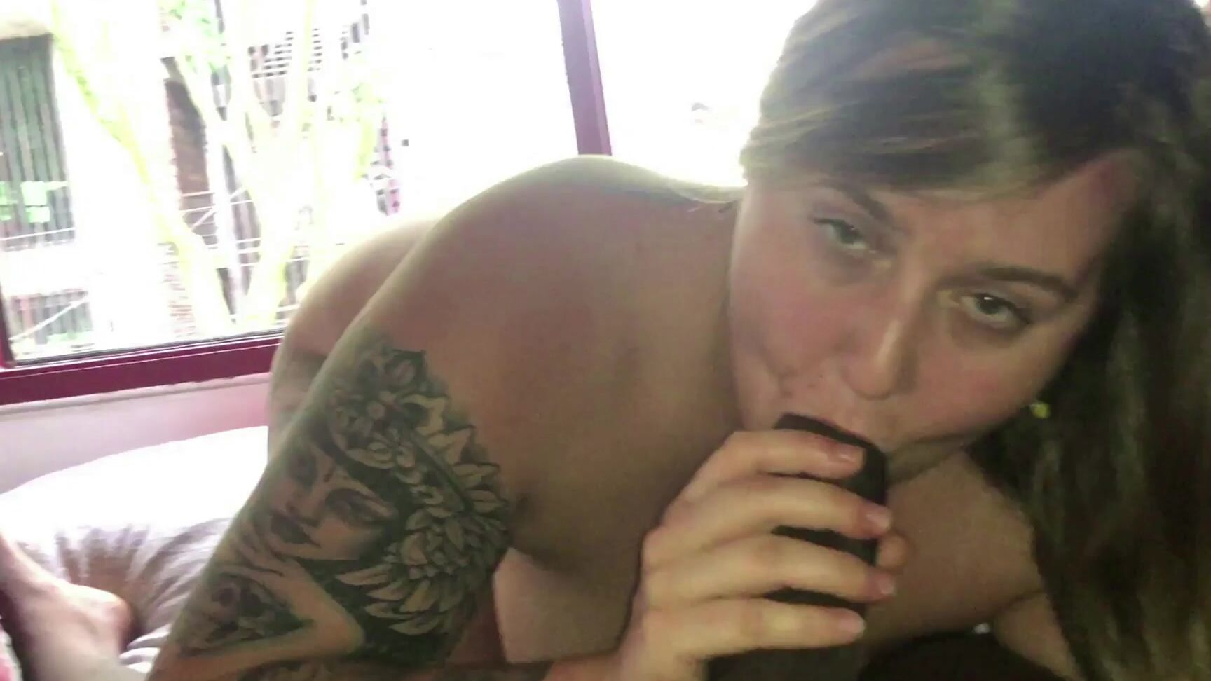 Blowjob,POV Blowjob,BBC,Eye Contact,POV embermae the sweetest little blowjob ManyVids