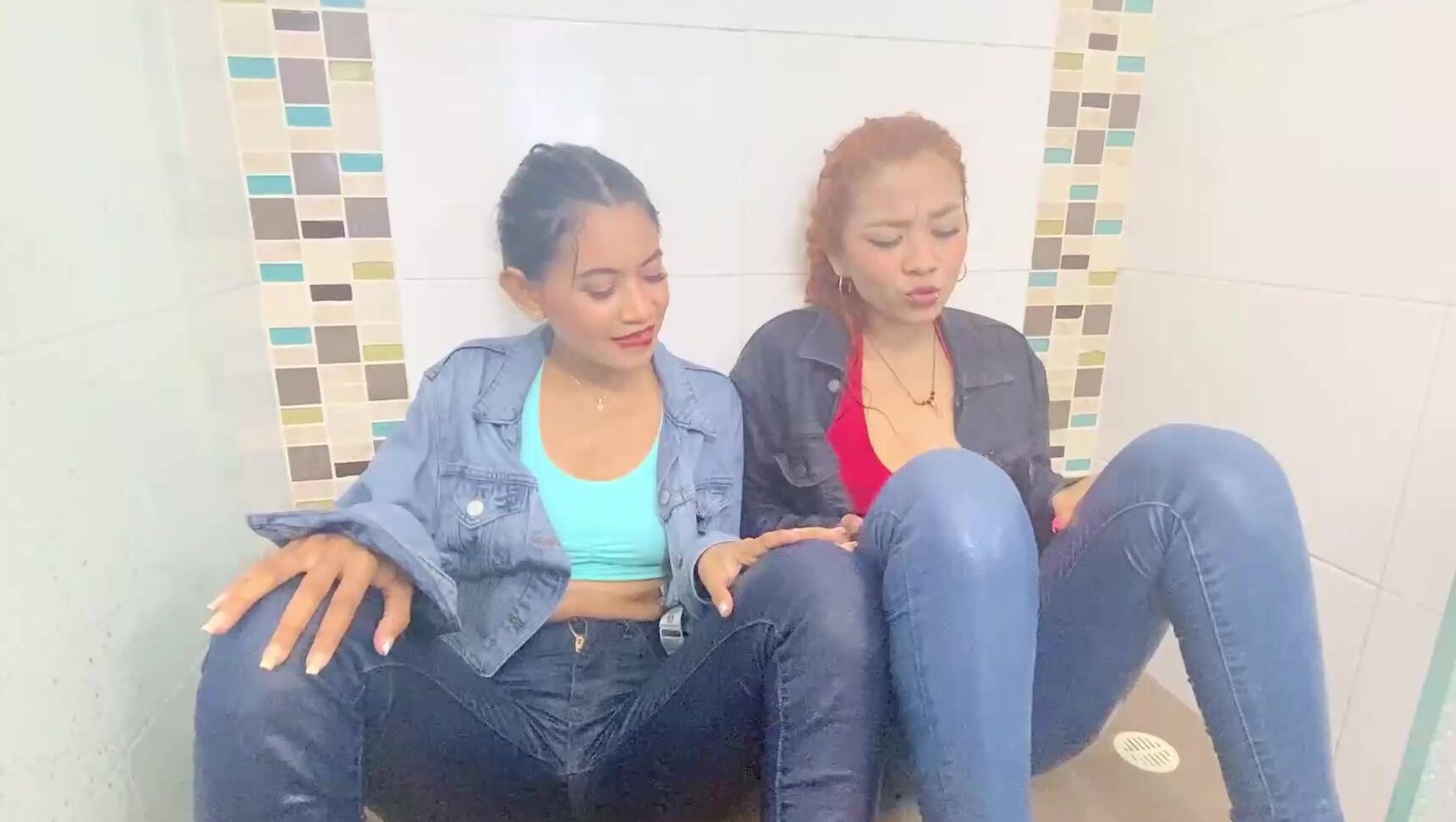 "zuleyka basil" beach, compilation, dancing, girlgirl, jeansfetish, jeanspantswetting, pee, wetandmessy, wetlook, wettshirt 2 NAUGHTY GIRLS IN JEANS COMPILATION manyvids