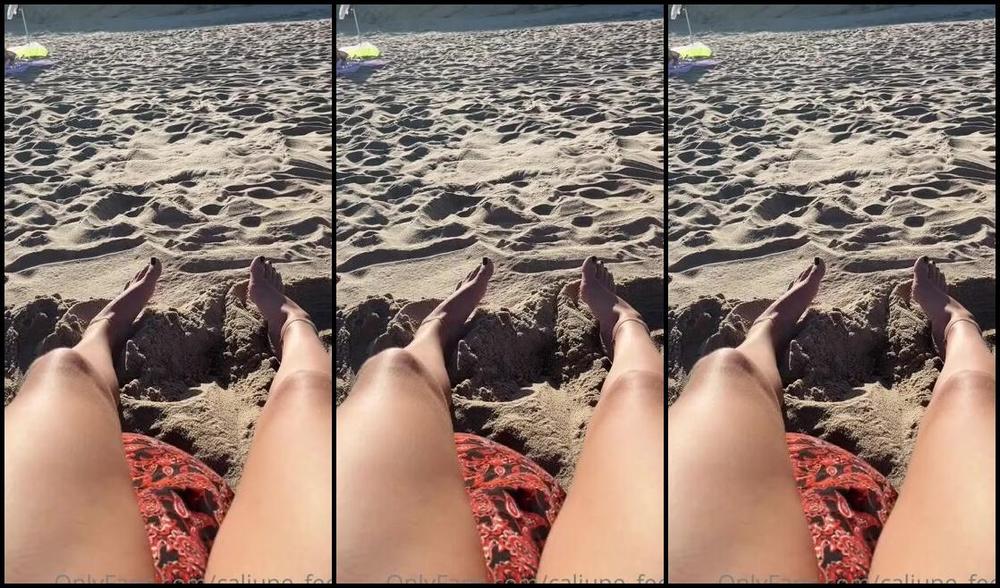 Caliupe Feet Nicknamed Caliupe Feet Foot Fetish 12 31 2022 Onlyfans Video Pezinhos Na Praia