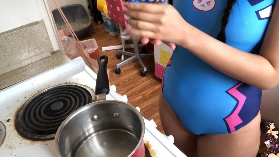 Cosplay, Asian, Hitachi, Food Porn, Food Masturbation maricahase sexy cosplay cooking and masturbation ManyVids