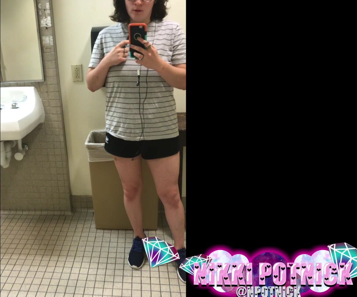 Npotnick Risky Public Strip Amp Clit Play